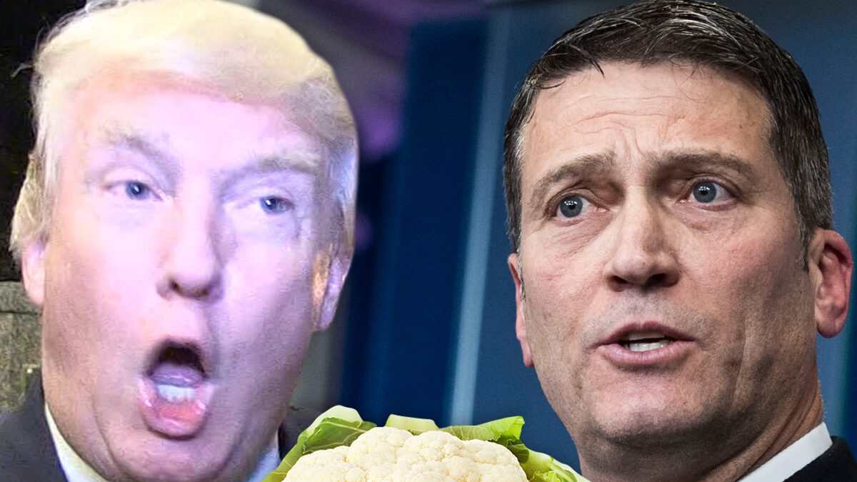 President Trumps Ex-Physician Cops to Slipping Cauliflower into Meals